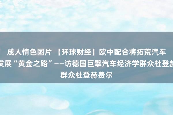 成人情色图片 【环球财经】欧中配合将拓荒汽车产业发展“黄金之路”——访德国巨擘汽车经济学群众杜登赫费尔