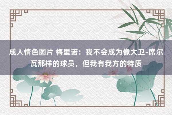 成人情色图片 梅里诺：我不会成为像大卫-席尔瓦那样的球员，但我有我方的特质